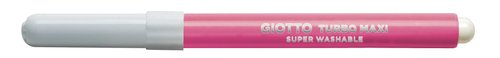 GIOTTO - ROTULADORES TURBO MAXI ROSA GERANIO ESTUCHE DE 12 (Ref.F456008)