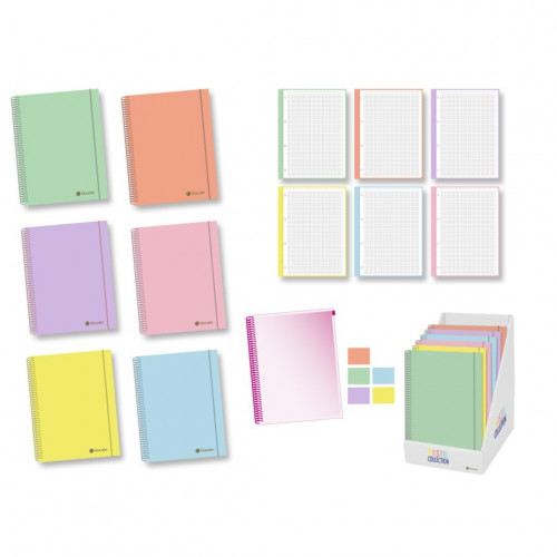 GOLDEN - cuaderno y block A4 120 hojas Multicolor (Ref.327708)