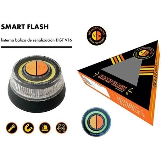 GOODYEAR - Baliza Luminosa Emergencia Safety Light V16. (Ref.280057)