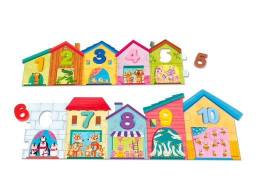 GOULA - PUZLE 1-10 DUO 20 PIEZAS (Ref.55260)