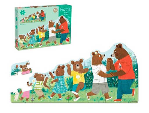 GOULA - PUZLE XXL FAMILIA DE OSOS 16 PIEZAS (Ref.55266)