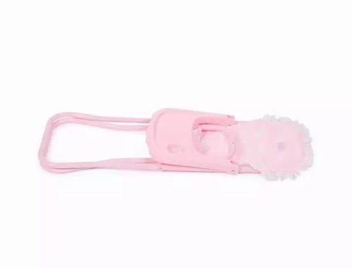 GOULA - TRONA CON BANDEJA CARLOTA COLOR ROSA 330X260X600 MM (Ref.60406)