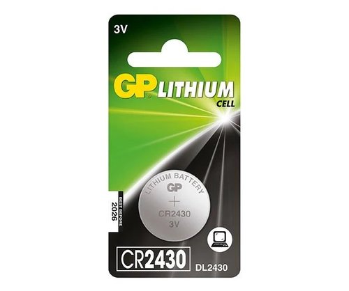 GP - PILAS MAXELL MICRO CR2430 BLISTER DE 1 (G075) (Ref.CR2430-B1 MXL)