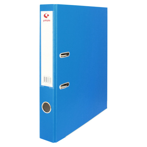 GRAFOPLÁS - ARCHIVADOR PALANCA 45 COLOR AZUL A4 LOMO ESTRECHO 290X320X55 GRAFOPLAS (Ref.17269330)