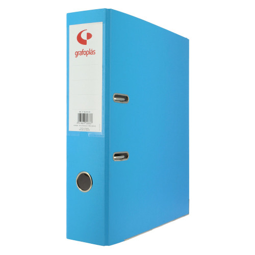 GRAFOPLÁS - ARCHIVADOR PALANCA 65 COLOR AZUL A4 LOMO ANCHO 290X320X75 GRAFOPLAS (Ref.17269530)