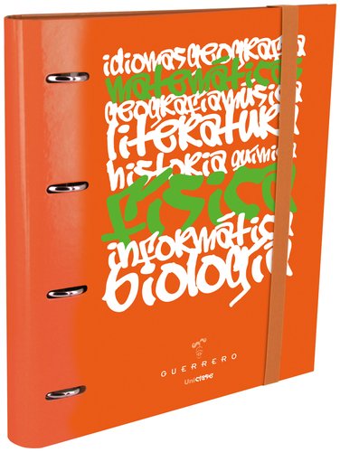 GRAFOPLÁS - CARPEBOOK UNICLASE A4 4AN.100h NARANJA (Ref.88102752)