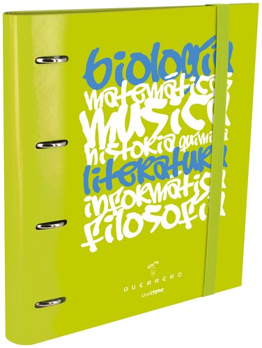 GRAFOPLÁS - CARPEBOOK UNICLASE A4 4AN.100h VERDE CL (Ref.88102721)