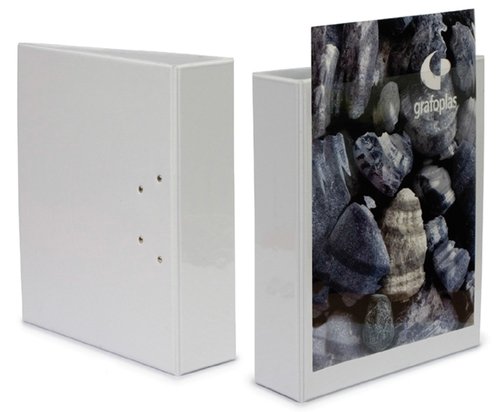 GRAFOPLÁS - CARPETA CANGURO PVC A4 4 an.MIXTAS 16mm BLANCO (Ref.2655570)