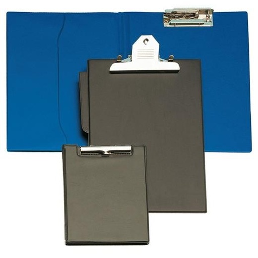 GRAFOPLÁS - CARPETA CON PINZA MINICLIP SUPERIOR FOLIO PVC FLEXIBLE NEGRO (Ref.1570010)