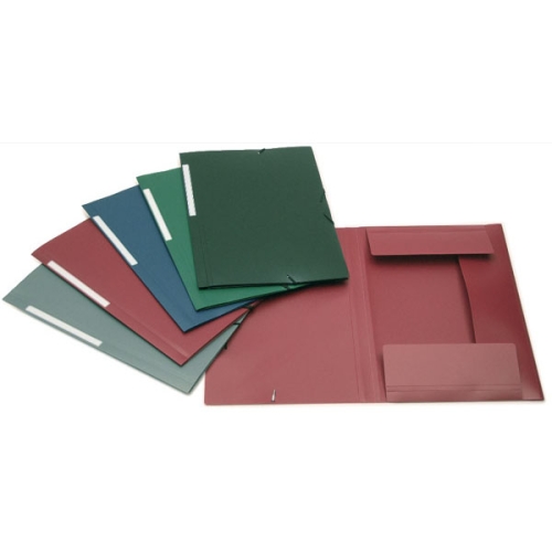 GRAFOPLÁS - CARPETA POLYGRAF 3 SOLAPAS Y CIERRE CON GOMA DE POLIPROPILENO SEMI-RÍGIDO FOLIO AZUL (Ref.4800030)