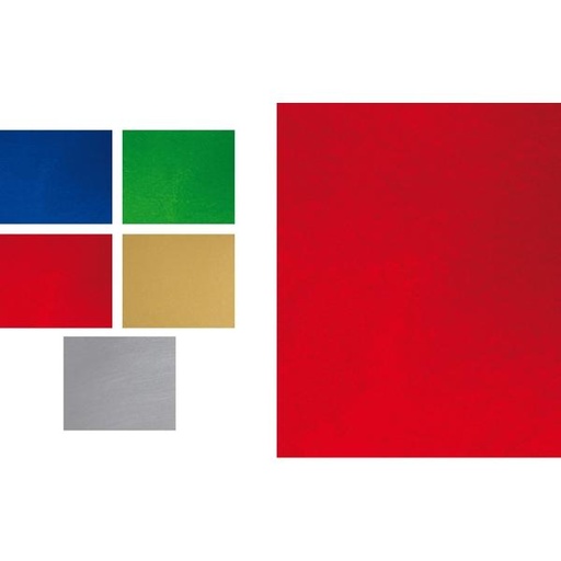 GRAFOPLÁS - CARTULINA METALIZADA 50X65 CM VERDE PACK -10U- (Ref.68000820)