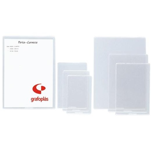 GRAFOPLÁS - FUNDAS PORTADOCUMENTOS 322X218MM CON UÑERO PVC PIEL DE NARANJA 150 MICRAS TRANSPARENTE (Ref.5710000)