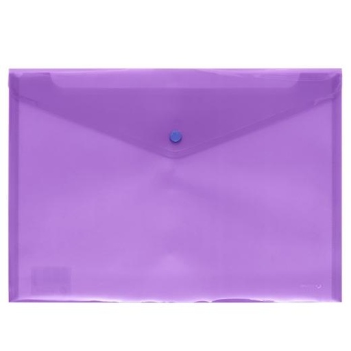 GRAFOPLÁS - SOBRE BROCHE ECOPLÁS FOLIO POLIPROPILENO TRANSLÚCIDO VIOLETA (Ref.4871235)