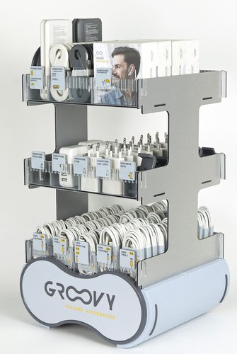 GROOVY - EXPOSITOR SOBREMESA 148 PIEZAS SURTIDAS (Ref.DISP-GR-3P-148)