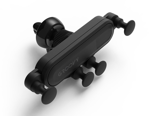 GROOVY - SOPORTE PARA MOVIL COCHE GRAVITY COLOR NEGRO (Ref.GR-AVP-GRV)