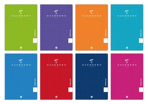 GUERRERO - LIBRETA A4 48h 90g PP PAUTA 2.5 COL.SUR. (Ref.88422799)