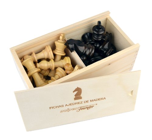 HERACLIO FOURNIER - FICHAS AJEDREZ MADERA LUJO (Ref.6551)