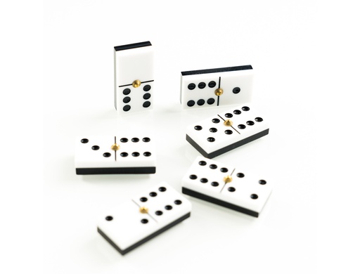 HERACLIO FOURNIER - JUEGO DOMINO CHAMELO MARFILINA CAJA PLASTICO (Ref.6562)