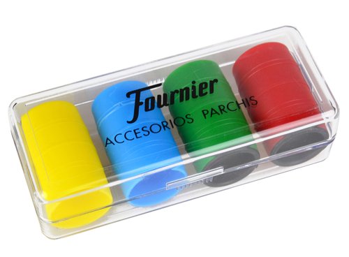 HERACLIO FOURNIER - JUEGO FICHAS PARCHIS 4 JUGADORES CAJA PLASTICO (Ref.6513)