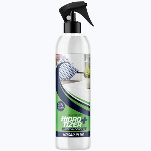 HIDROTIZER - PLUS HOGAR SOLUCIÓN HIDROALCOHÓLICA LIMPIEZA PROFUNDA SPRAY 1L (Ref.HPLH0071000S)