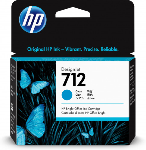 HP - 712 CARTUCHO GRAN FORMATO 712 CIAN () (Ref.3ED67A)