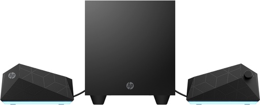 HP - altavoces X1000 para videojuegos/subwoofer/2 satelites/Potencia 30watt (Ref.8PB07AA#ABB)