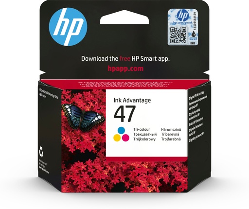 HP - DeskJet 4828 Cartucho Color Nº47 (Ref.6ZD61AE)