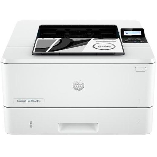 HP - IMPRESORA LASER JET PRO M4002DW INALÁMBRICA EN BLANCO Y NEGRO (Ref.2Z606F#B19)