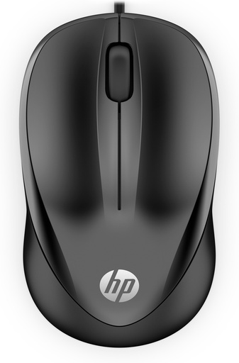HP - Raton 1000 Optico 1200dpi, 2 Botones y Rueda de Desplazamiento, 1,5 m de Cable, Conexión con Ca (Ref.4QM14AA#ABB)
