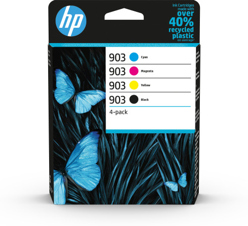 HP - TINTA BK, C, M, Y, OFFICEJET / OFFICEJET PRO 6900 SERIES - Nº 903 *PACK DE 4* (Ref.6ZC73AE)