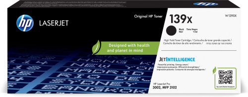 HP - Toner 139X Negro para laserJet Pro 3001/3002 (Ref.W1390X)