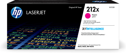 HP - TONER MAGENTA LASERJET ENTERPRISE M554, M555, M578 -212X (Ref.W2123X)