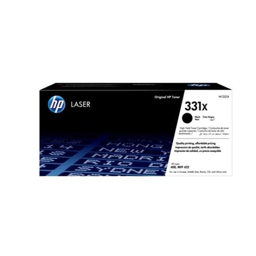 HP - TONER NEGRO LASER 408DN, MFP 432 FDN - 331X (Ref.W1331X)
