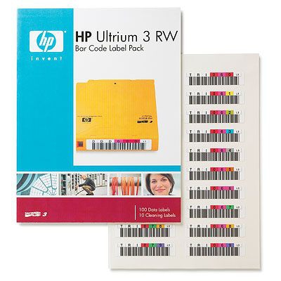 HP - Ultrium 3 RW Bar Code Label (Ref.Q2007A)