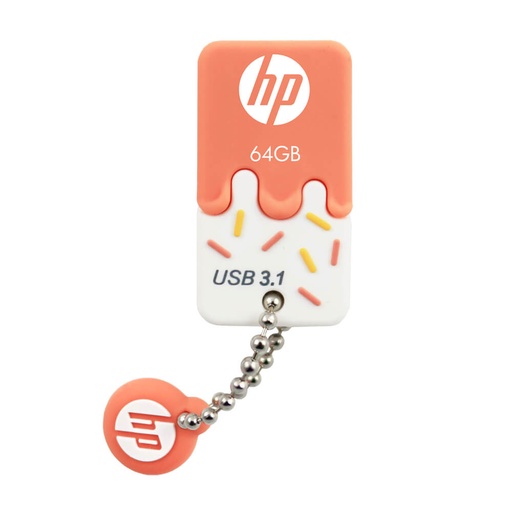HPM - HP Pendrive USB 3.1 X778W 64GB NARANJA (Canon L.P.I. 0,24€ Incluido) (Ref.HPFD778W-64N)