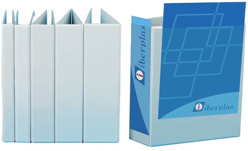 IBERPLAS - CARPETA CANGURO PVC A4 4 an.MIXTAS 65mm BLANCO (Ref.4465M4-11)