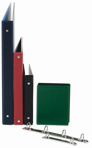 IBERPLAS - CARPETA de ANILLAS PVC OFICINA 8º 2 an.MIXTAS 25mm AZUL (Ref.521M2-01)