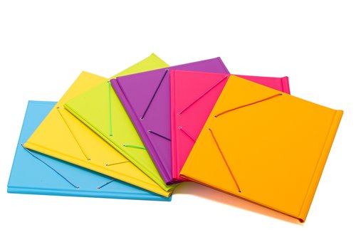IBERPLAS - CARPETA de GOMAS y SOLAPAS PVC serie FUN COLOR Fº EXPOSITOR de 18 (Ref.343FC-90)
