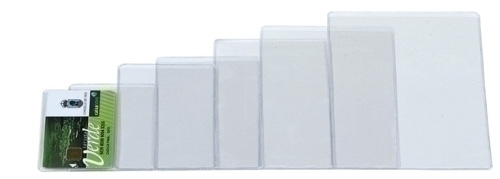 IBERPLAS - FUNDA PORTACARNET PVC 150µ REBAJE PL.NJ.30Q 65x90mm PAQUETE de 50 (Ref.30Q-10)