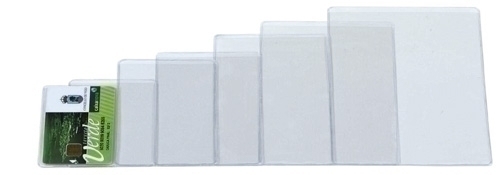 IBERPLAS - FUNDA PORTACARNET PVC 150µ REBAJE PL.NJ.81Q 4º PAQUETE de 50 (Ref.81Q-10)