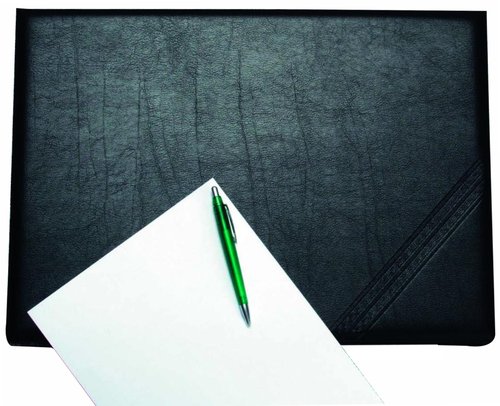 IBERPLAS - VADE SOBREMESA 3 CUERPOS IM.PIEL NEGRO (Ref.487I-00)