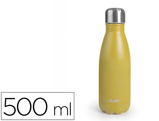IBILI - BOTELLA TERMO ACERO INOX 500 ml MG (Ref.758450PI)