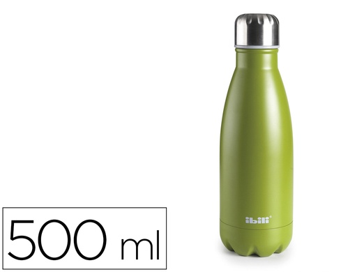 IBILI - BOTELLA TERMO ACERO INOX 500 ml MS (Ref.758450VI)