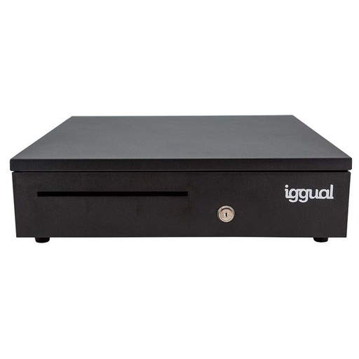 IGGUAL - Cajón Portamonedas IRON-35 42cm 5+6 negro (Ref.IGG317464)