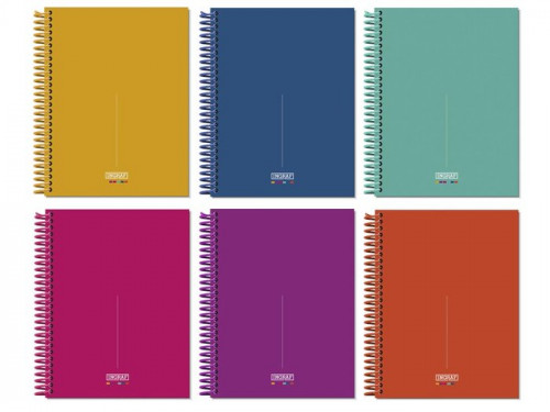 INGRAF - CUADERNO MEDITERRANEO A5. 120 H .MICROP TD.SURTIDO (Ref.350758)