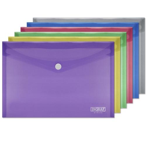 INGRAF - SOBRE PORTADOCUMENTOS CON BROCHE A5 COLORES SURTIDOS (Ref.322881)