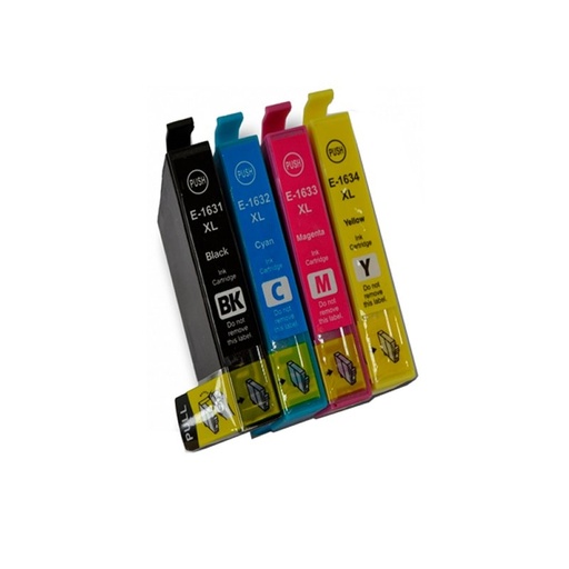 INKOEM - Cartucho Compatible Epson T1631XL Negro (Ref.M-T1631)