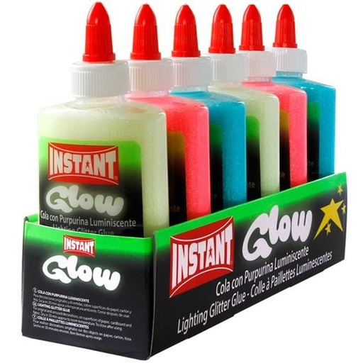 INSTANT - COLA GLITTER GLOW LUMINISCENTE 147ml (Ref.15271)