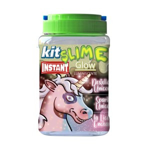 INSTANT - JUEGO SLIME KIT COMPLETO DESTELLOS DE UNICORNIO (Ref.15931)
