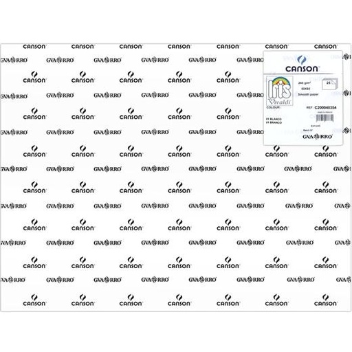 IRIS - CARTULINA 50X65CM 240GR BLANCO -25U- (Ref.C200040354)
